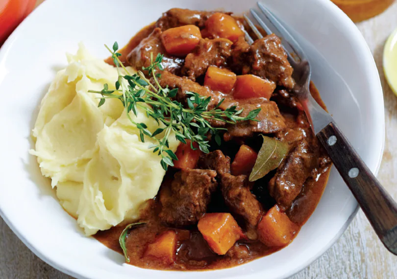 Beef And Red Wine Casserole