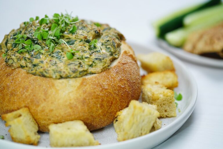Spinach Cob Loaf